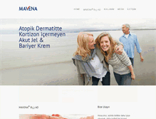 Tablet Screenshot of mavena.com.tr